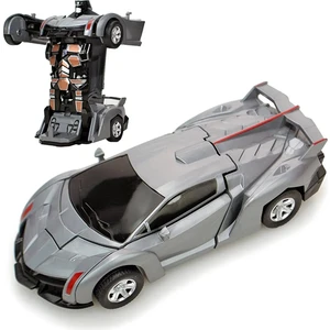 Uğur Böceği Ticaret Robota Dönüşen Araba  Transformers It Bırak -  Ferrari Modeli