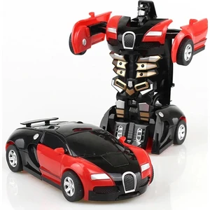 Uğur Böceği Ticaret Robota Dönüşen Araba  Transformers It Bırak - Bugatti Modeli