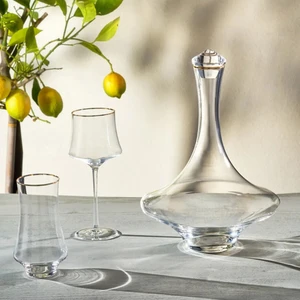 Satürn 25 Parça 12 Kişilik Bardak Seti Gold