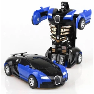 Uğur Böceği Ticaret Robota Dönüşen Araba  Transformers It Bırak - Bugatti Modeli