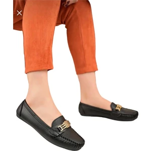 Kadın Hafif Taban Günlük Rahat Babet SİYAH