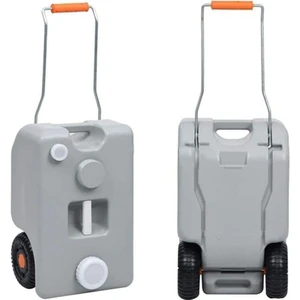 Shuıvan Portatif Tekerlekli Atık Su Tankı 25 Litre