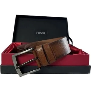 Taba Hakiki Deri 4,5 cm Erkek Kemeri