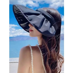 Kadın Geniş Siperli Uv Korumalı Vizör Şapka