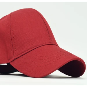 Ayarlanabilir Bordo Spor Basic Şapka