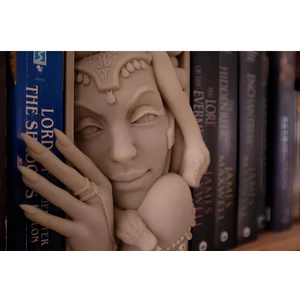 Medusa Antik Book Nook Kitap Köşesi Özel Tasarım Kitap Tutucu