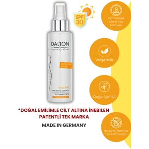 Dalton Marine Cosmetics Sun Care Yosun Özlü Nemlendirici Sprey Güneş Kremi Spf 30 Uva / Uvb