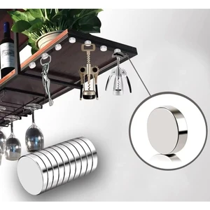 Dünya Magnet 15 Adet Neodyum Mıknatıs Magnet Çap: 10 x 2 mm
