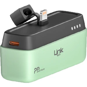 Linktech ML05 5000 Mah Lightning Dock Stant Hızlı Mini Powerbank