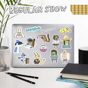 Hediyene Bak Regular Show Laptop Notebook Telefon Kılıfı Sticker Paketi