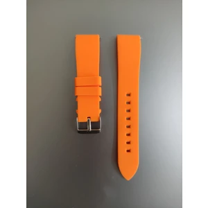 20 mm Universal Premium Silikon Kordon Kavisli Akıllı Pim Turuncu