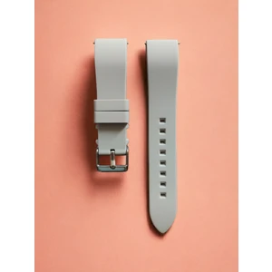 20 mm Universal Premium Silikon Kordon Kavisli Akıllı Pim Gri