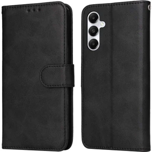 Samsung Galaxy A36 Cüzdanlı Standlı Kapaklı Kılıf Gold