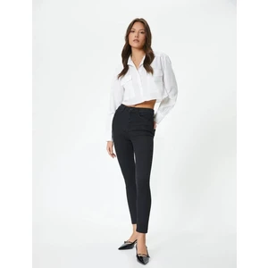 Kadın Jean Pantolon Siyah 4SAL40367MD