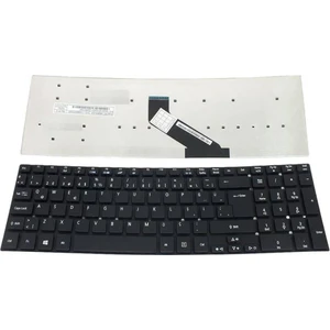 Acer ile Uyumlu Aspire E5-531, E5-531G, E5-551, E5-551G, E5-571 Notebook Klavye Siyah Tr