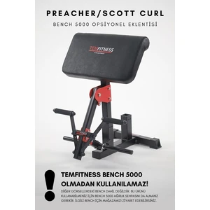 Preacher / Scott Curl Aparatı (Bench 5000 Uyumludur)