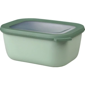 Multi Bowl Cirqula Rectangular Saklama Kabı - 1500 ml - Nordic Sage