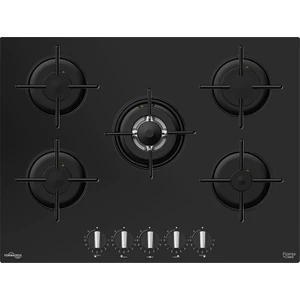 TAO7001BG Ankastre Wok Gözlü Gazlı Ocak 70 cm Siyah Cam