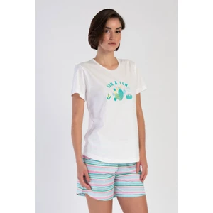 Pamuklu Kadın Kısa Kol Şortlu Pijama Takım
, 312048