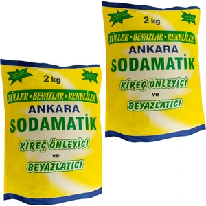 Ankara Sodamatik Kireç Önleyici ve Beyazlatıcı 2 kg x 2 Adet