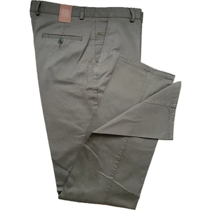 Erkek Regular Fit Normal Kesim Likralı Esnek Rahat Yüksek Bel Mevsimlik Gabardin Keten Pantolon