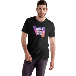 Gta 6 T-Shirt Siyah Unisex