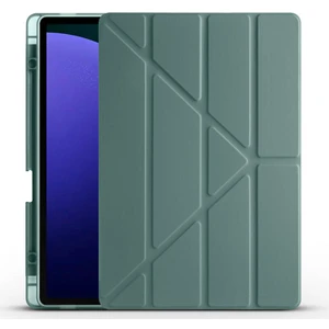 Samsung Galaxy S9 Fe Plus SM-X610 12.4 '' Uyumlu Kılıf Trifolding Kalem Bölmeli Tablet Kılıfı