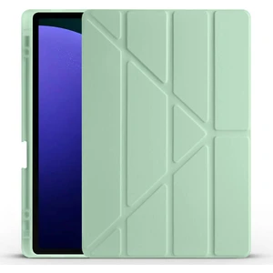 Samsung Galaxy S9 Fe Plus SM-X610 12.4 '' Uyumlu Kılıf Trifolding Kalem Bölmeli Tablet Kılıfı