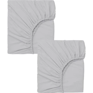 2 Adet 50 x 90 x 10 cm Anne Yanı Lastikli Penye Kumaş Bebek Çarşafı