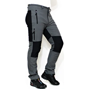 HIKER300 Likralı Yazlık Trekkig Pantolon-Gri Siyah
