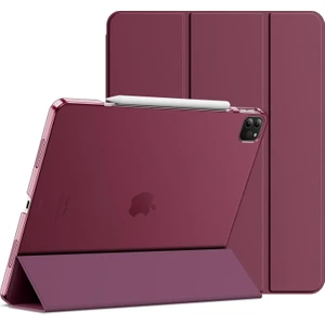 Apple iPad Pro 11 3. Nesil (2021)  Yatay Standlı Uyku Modlu Basic Arkası Sert Smart Kılıf  A2377 A2459 A2301 A2460