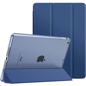 Apple iPad 7. Nesil (2019) 10.2 Yatay Standlı Uyku Modlu Basic Arkası Sert Smart Kılıf ve Ekran Koruyucu A2197 A2200 A2198