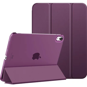 Apple Air 5. Nesil (2022) 10.9 Yatay Standlı Uyku Modlu Basic Arkası Sert Smart Kılıf A2588 A2589 A2591