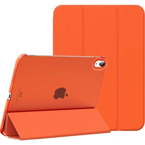 Apple Air 4. Nesil (2020) 10.9 Yatay Standlı Uyku Modlu Basic Arkası Sert Smart Kılıf A2316 A2324 A2325 A2072