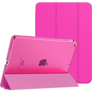 Apple iPad 7. Nesil (2019) 10.2 Yatay Standlı Uyku Modlu Basic Arkası Sert Smart Kılıf ve Ekran Koruyucu A2197 A2200 A2198