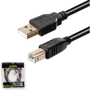 GAB-YK05 5metre USB Prınter Kablo Siyah