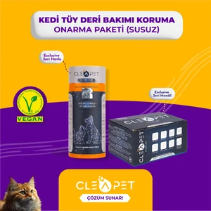 Tüy Deri Bakımı Koruma Onarma Paketi (Kedi)