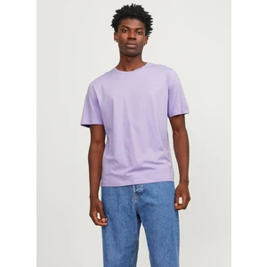 Jack & Jones Yuvarlak Yaka Mor Erkek T-Shirt Jjeorganıc Basıc Tee Ss O-Neck Noos