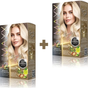 Maxx Deluxe Beauty Expert 0.1  Platin Sarısı 2'li Set Boya