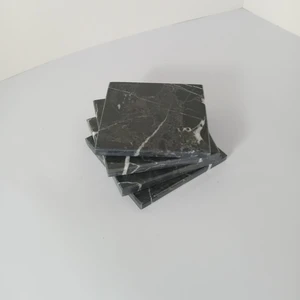 Doğal Mermer Avangard 4'lü Bardak Altlığı 10X10X1 cm