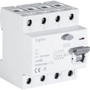 SGM4080030 4X80A 30MA Kaçak Akım Koruma Rölesi 10KA Ac Type