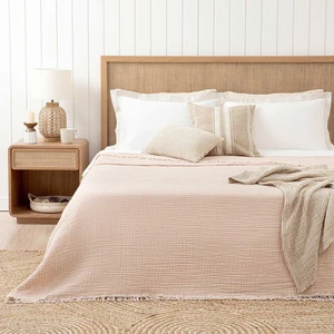 Marfa Çift Kişilik Pike 200X220 cm Kum