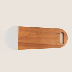 Agni Akasya Kesme Tahtası 46X17 cm Natural