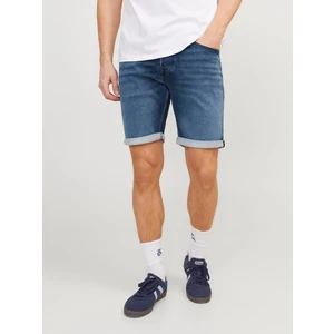 Jack & Jones Rick Model Likralı Erkek Kot Şort 12250169
