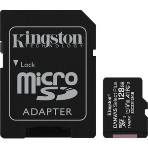 Kıngston SDCS2/128GB CL10 100MB/S Microsd (Sd Adaptörlü)