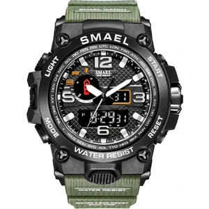 Smael S1545 Analog ve Dijital Kol Saati Asker Yeşili (Yurt Dışından)