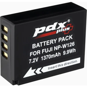 PDX Plus,Fujifilm NP-W126 ile uyumlu Batarya.
