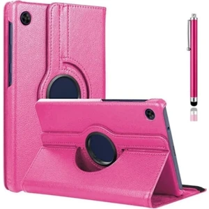 Cover Center  Samsung Galaxy Tab A9 8.7 Inç Tablet Uyumlu 360 Derece Dönebilen Kapaklı Kılıf Koruyucu Zırh Kapak