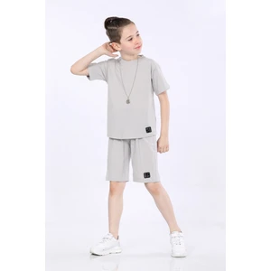 Erkek Çocuk T-Shirt ve Şort 2 Li Takım VF24KMR5104142