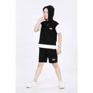 Erkek Çocuk T-Shirt ve Şort 2 Li Takım VF24KMR5103738